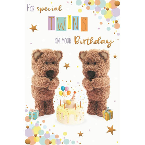 Picture of FOR SPECIAL TWINS ON YOUR BIRTHAY CARD